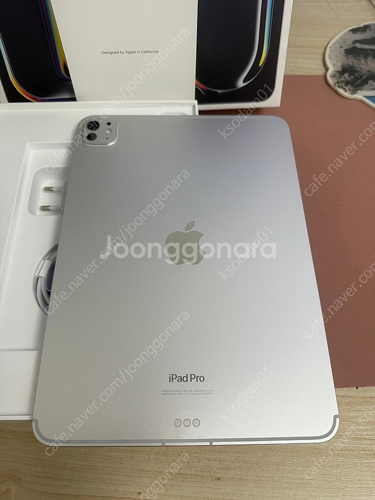 아이패드 프로 m4 11인치 7세대 256기가 실버 셀...--1
