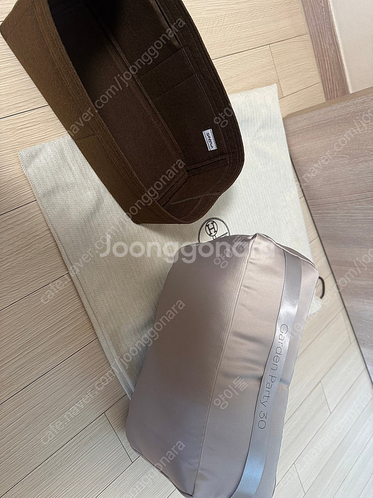 에르메스 가든파티 30 패브릭 에벤--2