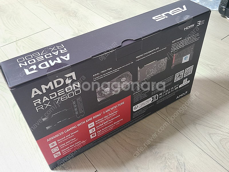 ASUS RX7600 (미개봉새제품)--4