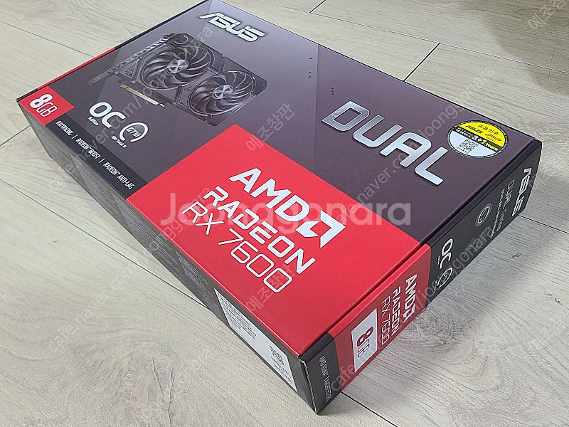 ASUS RX7600 (미개봉새제품)--6