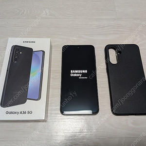 갤럭시 A36 자급제 버전 검은색 저렴하게 팝니다.