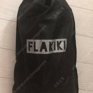 (새상품)플라키키 물통 수저 가방
