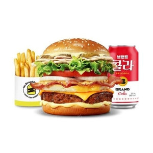 노브랜드 클럽샌드위치 버거세트