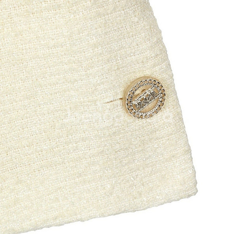 웨어웨더 몬테 트위드 자켓 크림 7부 새상품--0