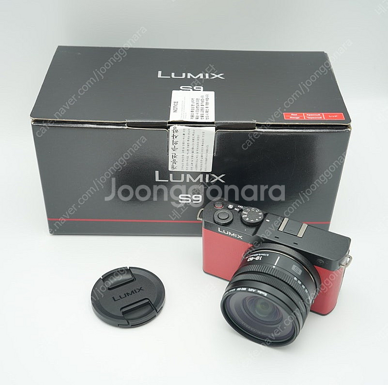루믹스 S9 18-40mm 키트 레드 + 악세사리--0