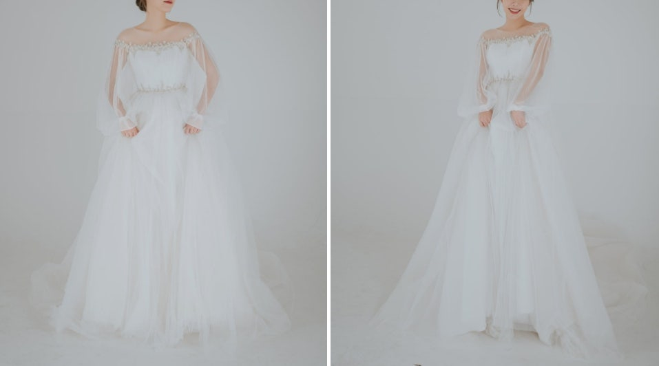 청담 비비안코 본식 웨딩드레스 28벌 (실착 1~3회미만)--3