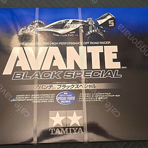 타미야(TAMIYA) 1/10 전동 RC카 AVANTE BLACK SPECIAL 판매합니다