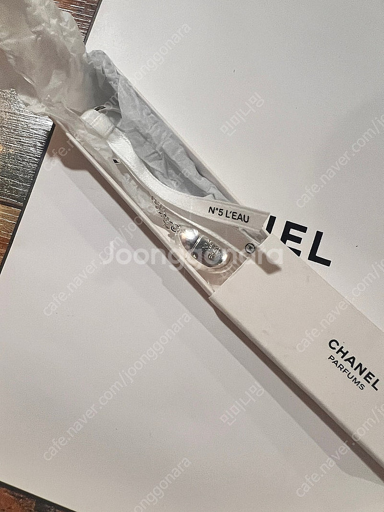 샤넬 뷰티 정품 로 드롭 키링--0