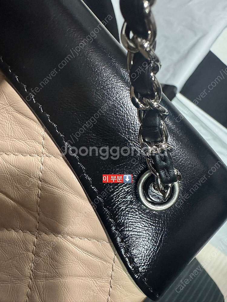 샤넬 가브리엘백팩 베이지 새상품--6
