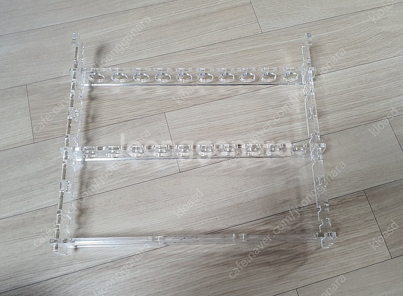 아크릴 개운죽 거치대+수경재배포트 팝니다.--0