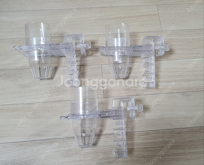 아크릴 개운죽 거치대+수경재배포트 팝니다.--3