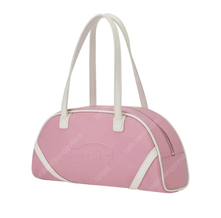 [새제품] EMIS 이미스 와이드 빈티지 토트백 핑크--2