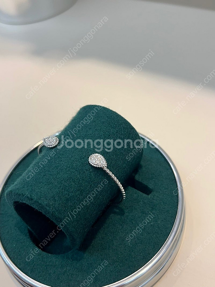 정품 부쉐론 쎄뻥 더블 모티브 XS 15cm 사이즈 판...--3