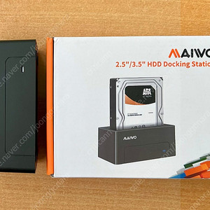 [SAS HDD] MAIWO SAS HDD 도킹 스테이션 (SATA HDD도 사용 가능)