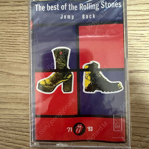 (광복절 기념 할인!) [극초희귀!!!] 미개봉 카세트 테이프 Jump Back The Best of ROLLING STONES EMI cassette 롤링 스톤즈 점프 백 베스트
