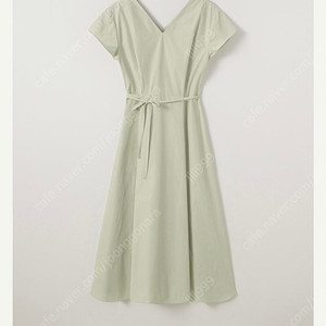 시에 SIE 이클립스 캡 슬리브 드레스 새상품 (아보카도)