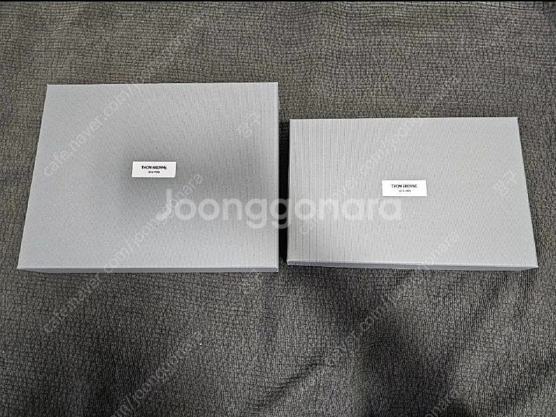 톰브라운 쇼핑백 포장박스 판매합니다.--2