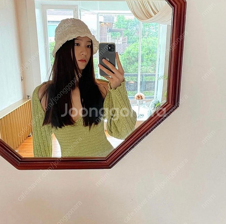 (제니 모자) 어썸니즈 모자 WAVY LAMPSHADE...--2