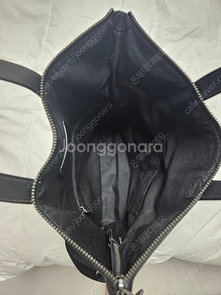 코치 가죽토트백 팝니다--4