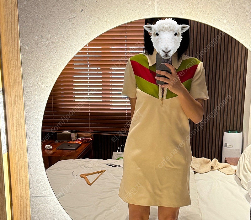 구찌 쉐브론 원피스 이미지