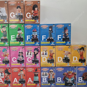 드래곤볼 제일복권 어셈블 컬렉션 판매(일본내수용 금고양이)