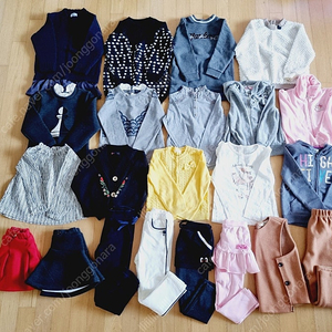 (무료배송)여아옷 110 일괄판매