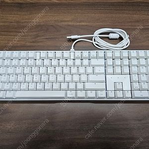 [팝니다] 고장난 체리키보드 CHERRY MX BOARD 3.0S 게이밍 기계식 키보드 화이트 적축 팝니다.