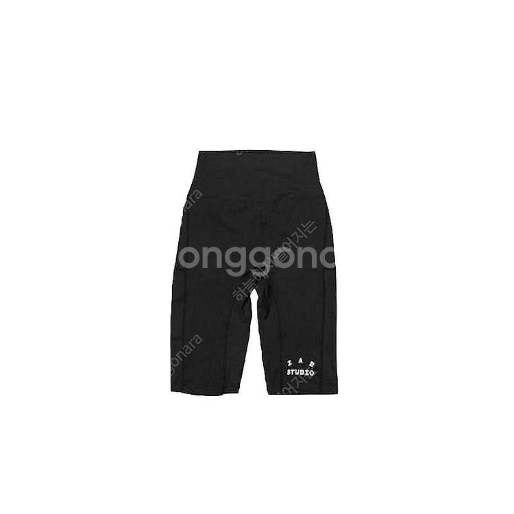 (W) IAB Studio Leggings Short Black - S 사이즈--1