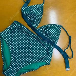 새상품_데이즈데이즈 JADE BRALETTE 초록체크 비키니 수영복 M사이즈 데데 비키니 (상하세트)