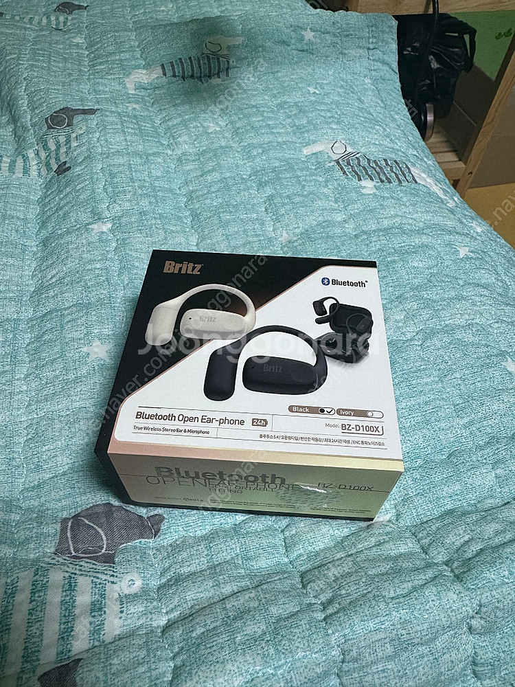 브리츠 귀걸이형 블루투스 이어폰 BZ-D100X--2
