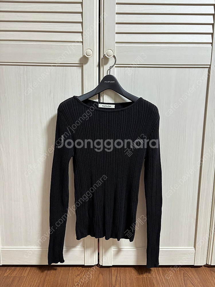 망고매니플리즈 LIEN BOAT NECK KNIT--4