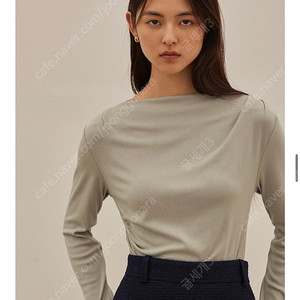 망고매니플리즈 LIV DRAPE TEE