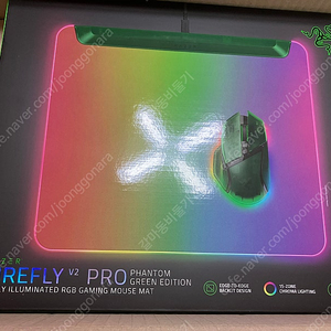레이저 firefly v2 pro 팬텀그린