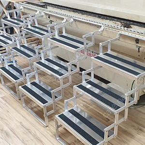 캠핑카계단, 트럭캠퍼 접이식계단 3단, 4단