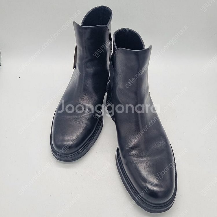 살바토레 페라가모 로고 밴딩 부츠 블랙 남성 260mm...--5