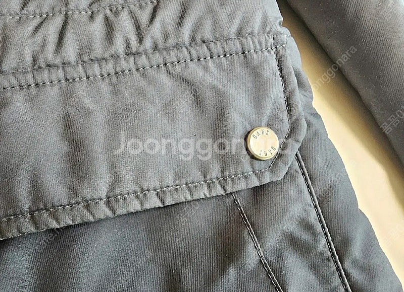 [정품]닥스 천연모피 하프 남성 코트(95)--8