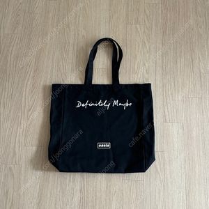 영국 밴드 OASIS 오아시스 Definitely Maybe 에코백