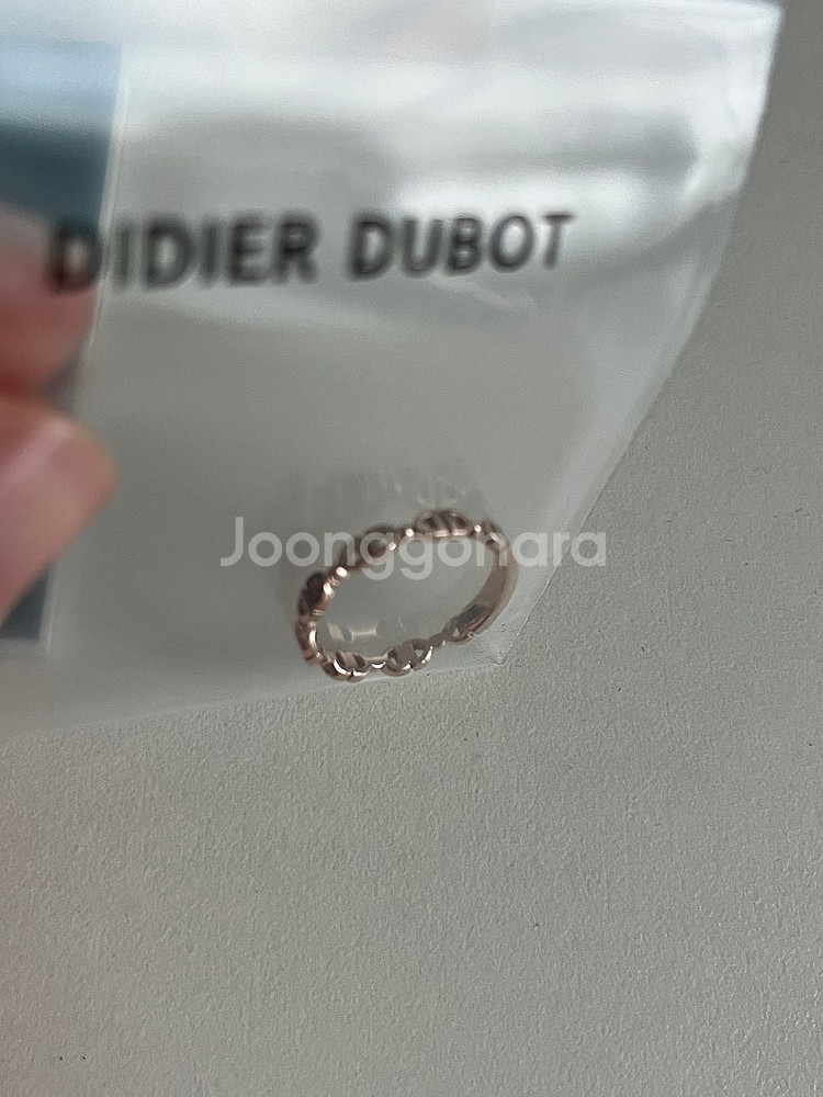 새상품) 디디에두보 미스두 반지 11호 14K 골드 J...--1