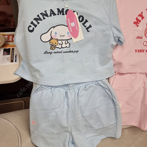 스파오 산리오 마멜, 시나모롤 / 잠옷, 상하복 140