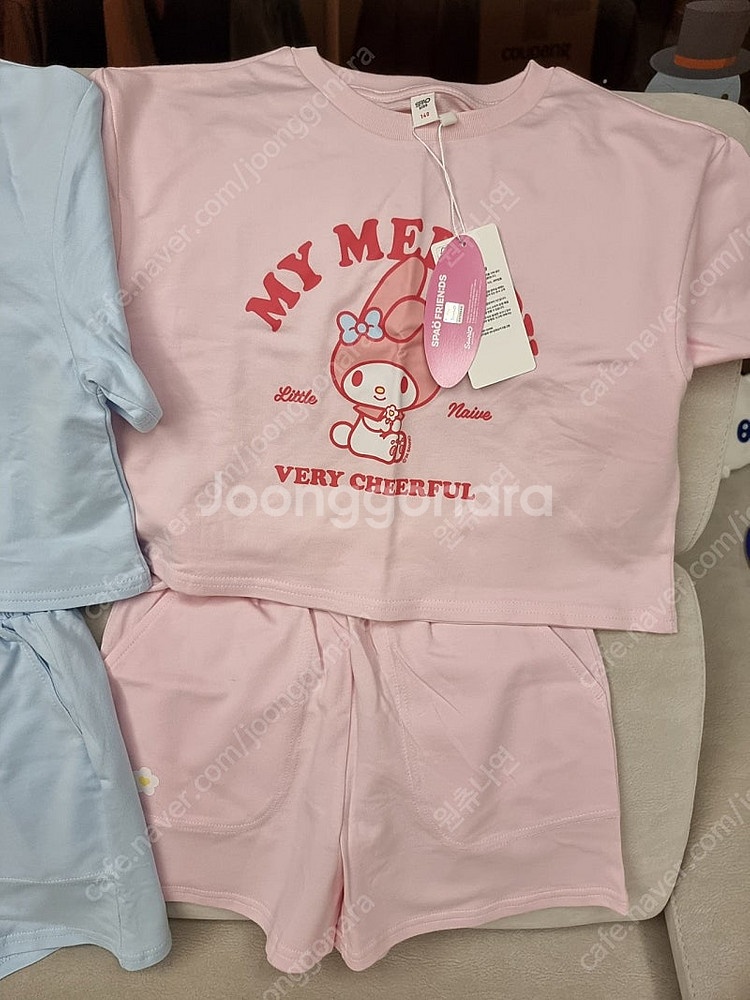 스파오 산리오 마멜, 시나모롤 / 잠옷, 상하복 140--2