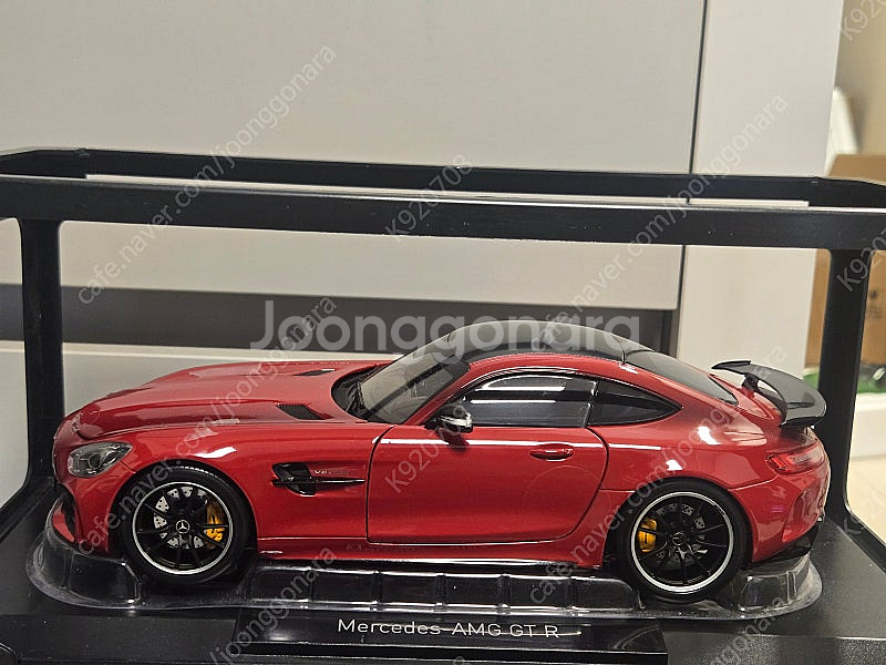 1:18 1/18 노레브 벤츠 AMG GTR 레드 다이...--1