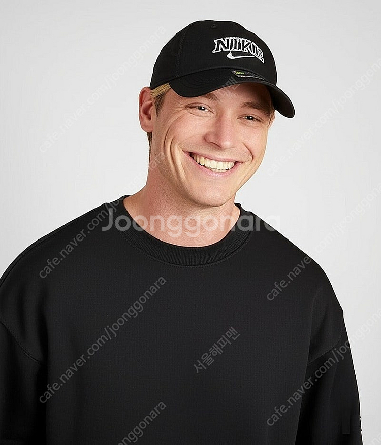 NIKE 나이키 헤리티지86 초레어 클래식 바시티 [블랙] 볼캡 모자 (남녀공용)--7