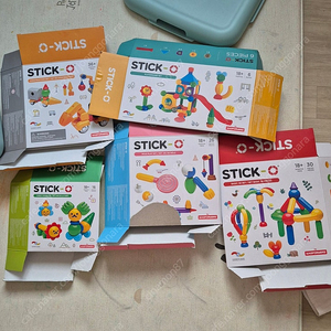 스틱오 자석블록 매직플레이 풀세트 + 도담스 살균 상자