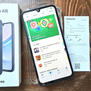 갤럭시A15 스마트폰 풀박스 A급공기기