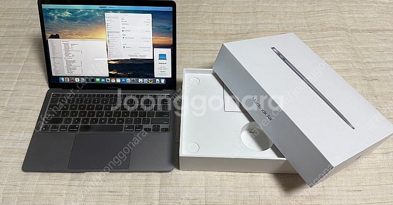 맥북에어 13인치 m1, 16gb, 1tb--0