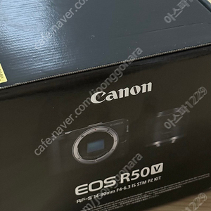 캐논 r50v 14-30 렌즈킷 미러리스 카메라 미개봉 새상품