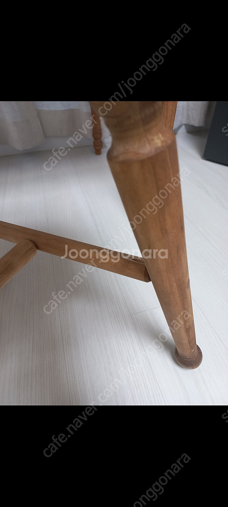 안킴랩 러스틱고재테이블60×60,티크원목스툴의자 일괄--6