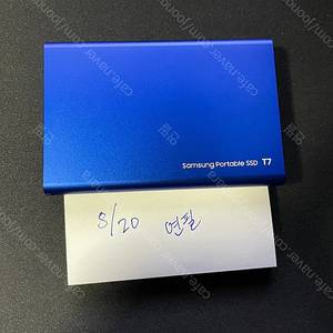 삼성 포터블 SSD T7 1tb / 삼성 외장 ssd