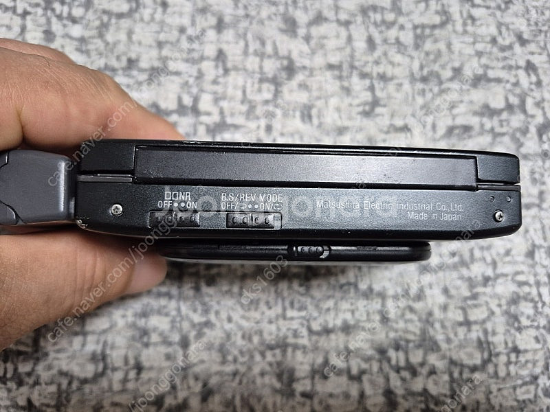 PANASONIC 워크맨 RQ-SX7 블랙색상 정상작동...--4