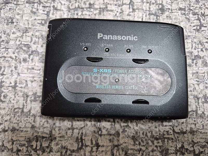 PANASONIC 워크맨 RQ-SX7 블랙색상 정상작동...--8